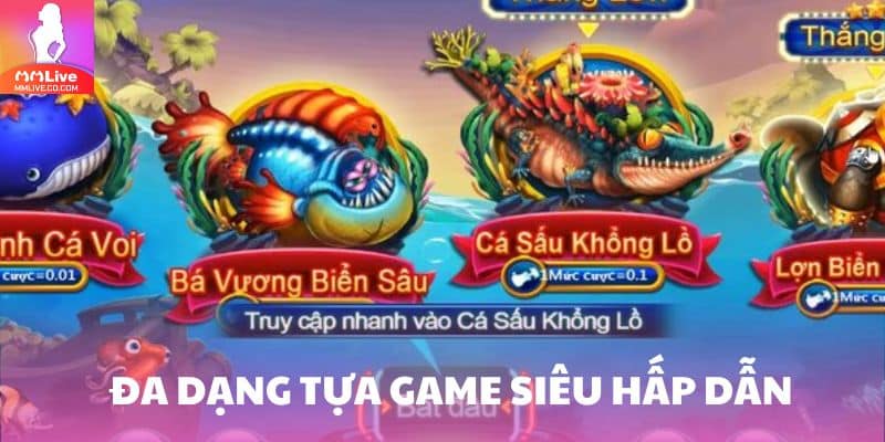 CQ9 Bắn Cá Đổi Thưởng Cực Chất, Giải Trí Thả Ga Mỗi Ngày Đa dạng tựa game siêu hấp dẫn