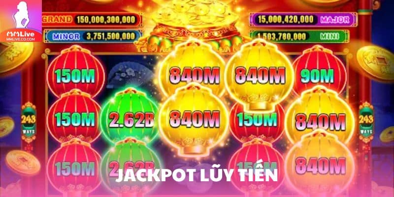 Jackpot lũy tiến đem đến cơ hội đổi đời với một lần quay